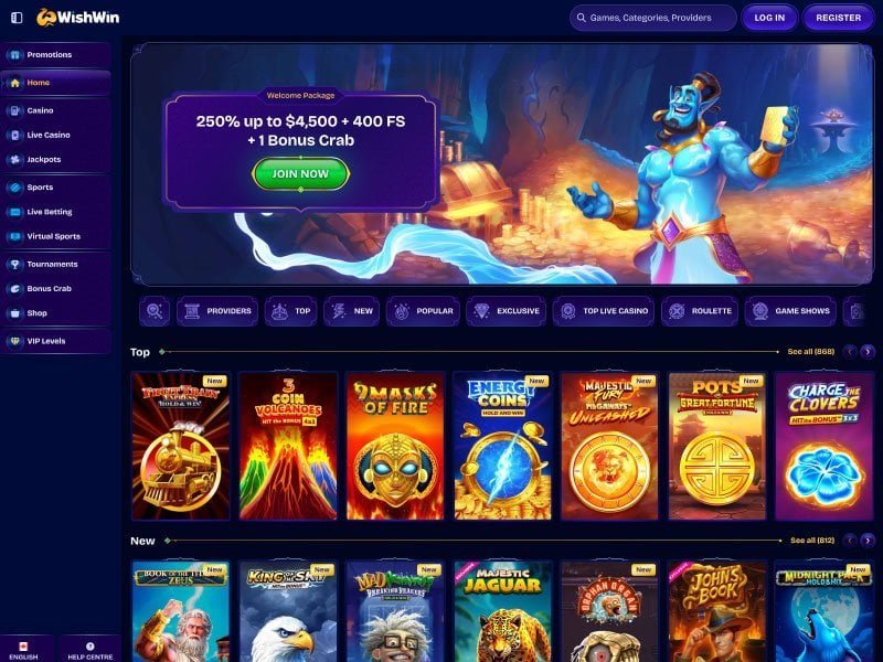 Discover wishwin casino slots